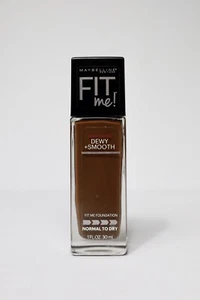 Maybelline New York Fit Me Dewy + Smooth Foundation 1 fl oz 375 JAVA - Picture 1 of 5