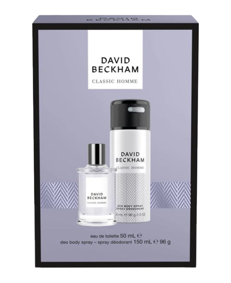 New David Beckham Classic Homme Edt 50Ml & Deodorant Spray 150Ml Set - image 1 of 1