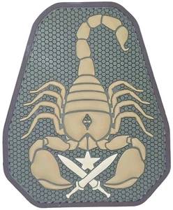 MSM SCORPION CRITTERS MILSPEC MONKEY MULTICAM TACTICAL PVC HOOK MORALE PATCH - Picture 1 of 2