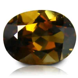 3.00 cts Natural Oval-cut TopFire Fancy-Brown VVS Tourmaline (Mozambique) - Picture 1 of 7