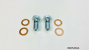 2 x Hydraulic Hose Banjo Bolt for Dodge Neon Chrysler 300M 1999-2006 CRK/PL/011A - Picture 1 of 4