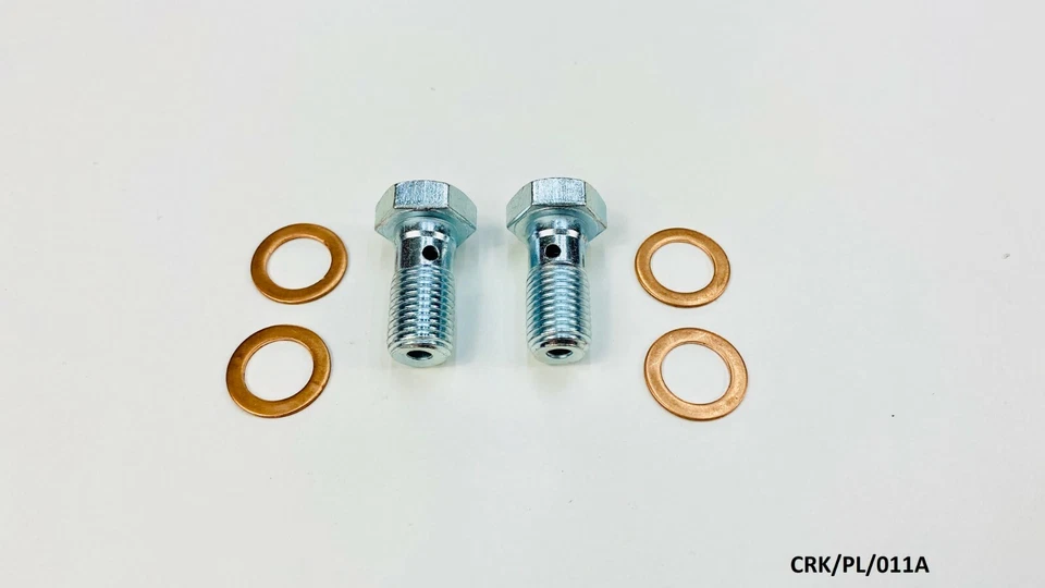 2 x Perno de banjo de manguera hidráulica para Dodge Neon Chrysler 300M 1999-2006 CRK/PL/011A Foto 1 de 4