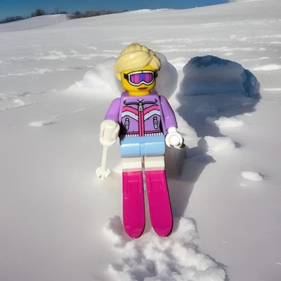 🎿 LEGO Downhill Skier - Minifigura Coleccionable Serie 8 (8833) 🎿 LEGO® Foto 1 de 4
