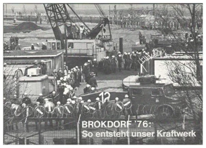 V7570/ Brokdorf 1976 cartolina dimostrazioni antinucleari  - Foto 1 di 2
