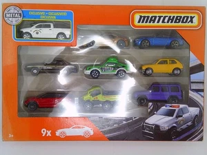 Paquete de 9 Matchbox con camión patrulla de carreteras Ram 1500 - Imagen 1 de 1