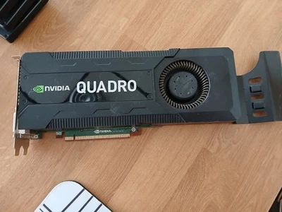 Nvidia Quadro K5000 Video Card 4GB GDDR5 PCIe 2.0 x16 DisplayPort/DVI - Image 1 of 4