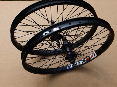 Комплект колес 20 «BMX велосипед 36 спиц задний двойной стены 9T кассета, 48 спиц спереди - Изображение 1 из 4