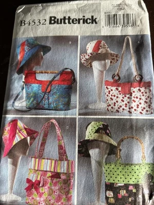 butterick patterns B4532 Handbags, Totes, Hats  - Image 1 of 2