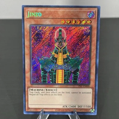 Yu-Gi-Oh Jinzo PSV-EN000 Secret Pharaoh's Servant 25th Anniversary Edition NM🔥 - Image 1 of 2