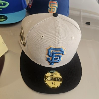 SF Giants/Warriors Crossover Fitted Hat 7 1/2 - Image 1 of 3