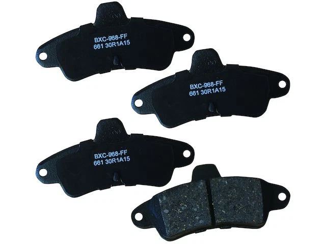 Juego de pastillas de freno traseras para Mercury Cougar 1999-2000 2,5 L V6 ZT477TW Foto 1 de 1