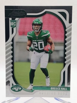 2022 Absolute Breece Hall RC #114 Rookie Card New York Jets - Image 1 of 2