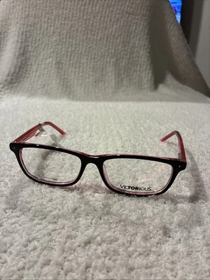 Victorious V418  Pink 52-15-135 Women’s Eyeglass Prescription frames Ladies $54 - Image 1 of 4