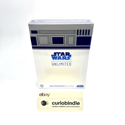 SDCC 2025 STAR WARS ILIMITADO CONVENCIÓN EXCLUSIVO DROID TARJETA PACK R2-D2 Foto 1 de 4