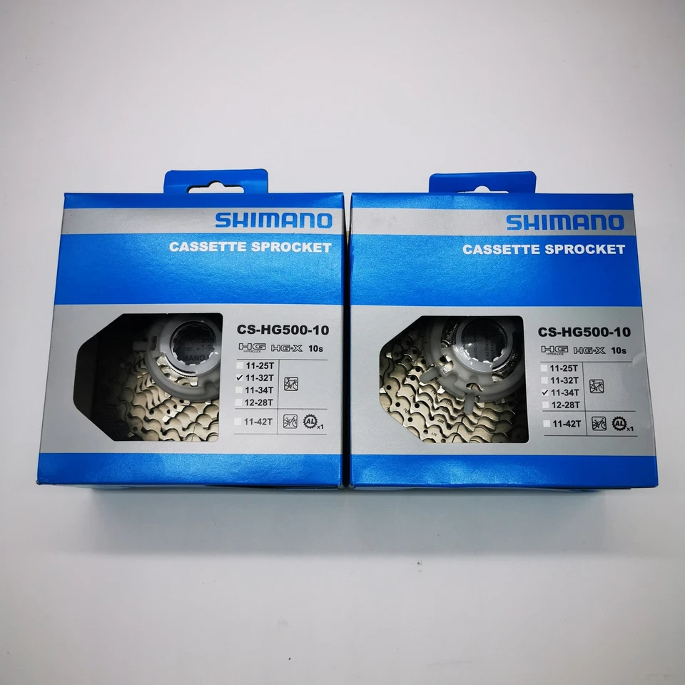 Shimano Kassette HG500 10-fach 11-32 o. 34 Zähne Zahnkranz MTB Trekking Deore XT - Bild 1 von 1