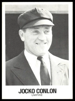 1977-84 Galasso Glossy Greats #87 Jocko Conlan - Image 1 of 2