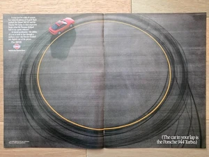 1990 PRINT AD NISSAN 240SX "The Car in your lap is Porsche 944 Turbo" - Picture 1 of 1