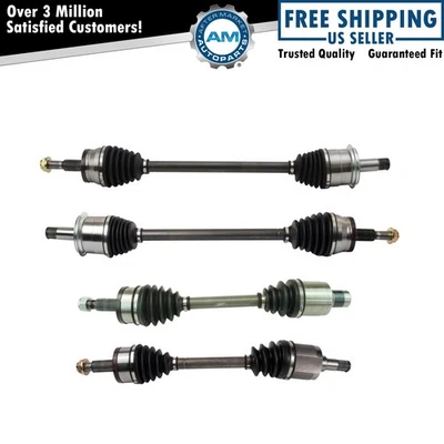 CV Axle Shaft Set For 2005-2008 Chrysler 300 2007-2008 Dodge Charger Magnum Foto 1 de 4