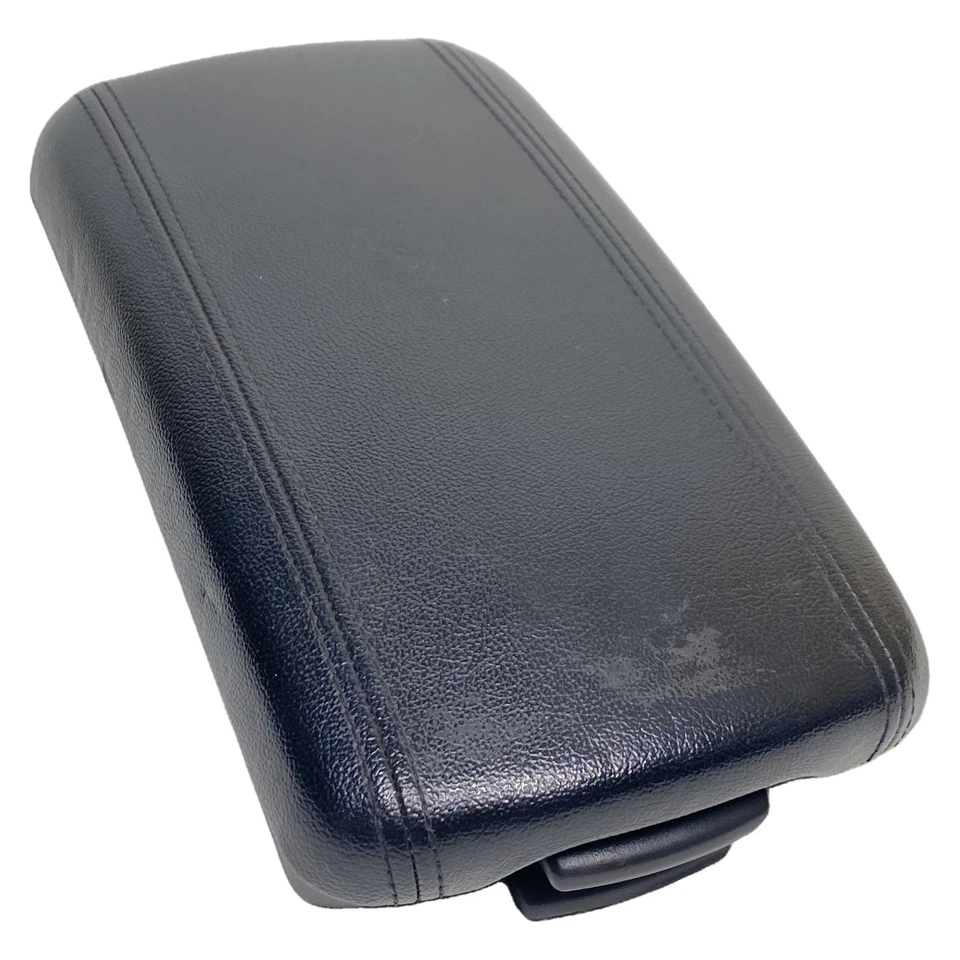 Kia Forte Koup 2010-2013 consola central cuero negro tapa reposabrazos almacenamiento OEM Foto 1 de 4