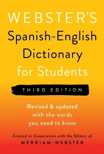 Webster's Spanish-English Dictionary for Students, Third Edition (Paperback) - Image 1 of 1