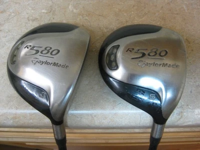 Maderas de calle TaylorMade R580 3 y 5 varillas flexibles de grafito para damas diestro Foto 1 de 4
