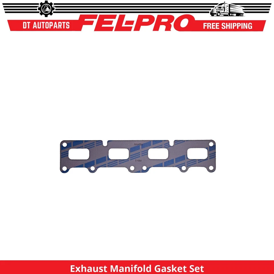 For 2002-2005 Jeep Liberty 2.4L L4 Exhaust Manifold Gasket Set Fel-Pro 2003 2004 - Image 1 of 1