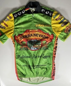Camiseta de ciclismo Pearl Izumi para mujer pequeña verde Sierra Nevada 3 bolsillos elástica - Imagen 1 de 9