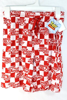 Pixar Toy Story Alien PIZZA PLANET Rojo Cómodo Salón Boxer SHORTS Talla Grande Foto 1 de 4