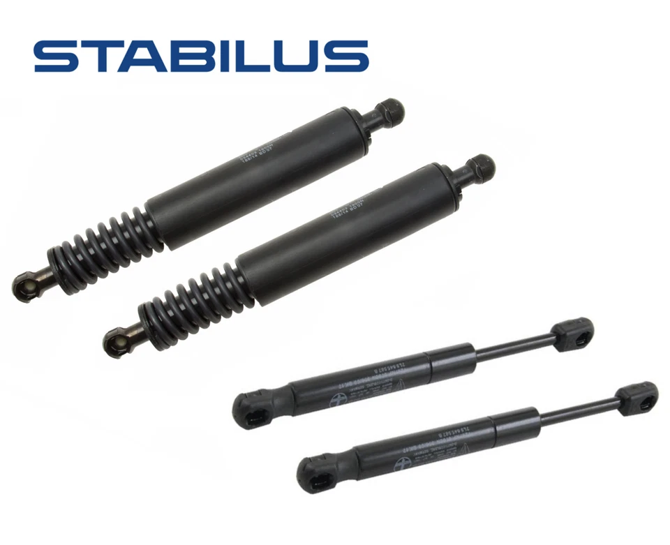 Para Porsche Cayenne OEM maletero escotilla y soporte de elevación de vidrio amortiguador puntal 4 piezas Foto 1 de 1