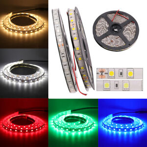LED Strip 12V 5050 2835 5054 SMD 60/120LEDs/m LED Light strip 5M leds 9 colors