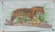 Shillcraft Exacta-Graph Paper Pattern - #365 Jungle Cat 30x50 w/recipe