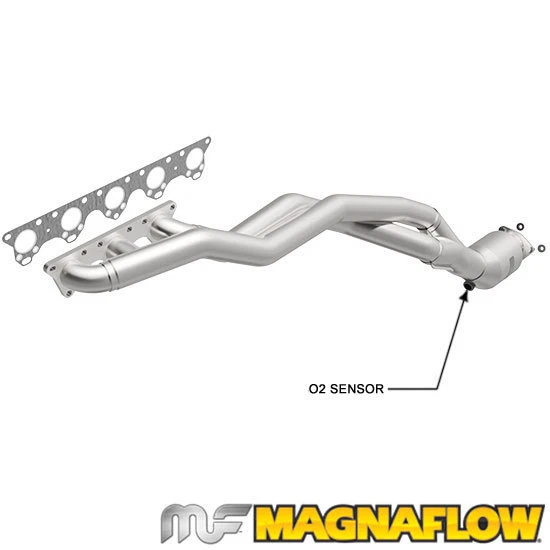 Audi S8 2007-2009 5,2 L D/S Manif delantero Magnaflow convertidor catalítico ajuste directo Foto 1 de 1