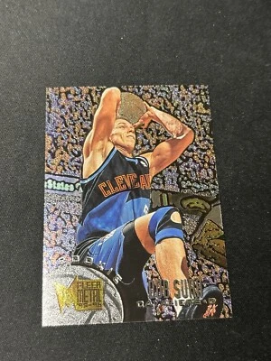 1995-96 Fleer Metal Bob Sura RC #139 Cleveland Cavaliers Foto 1 de 2