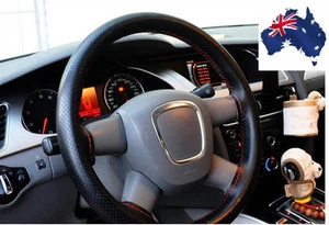 DIY PU CAR AUTO STEERING WHEEL COVER WITH NEEDLES AND THREAD - Picture 1 of 5