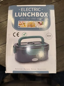 Electric Lunch Box Food Heater, 80W Portable Warmer for vehicles - Picture 1 of 5
