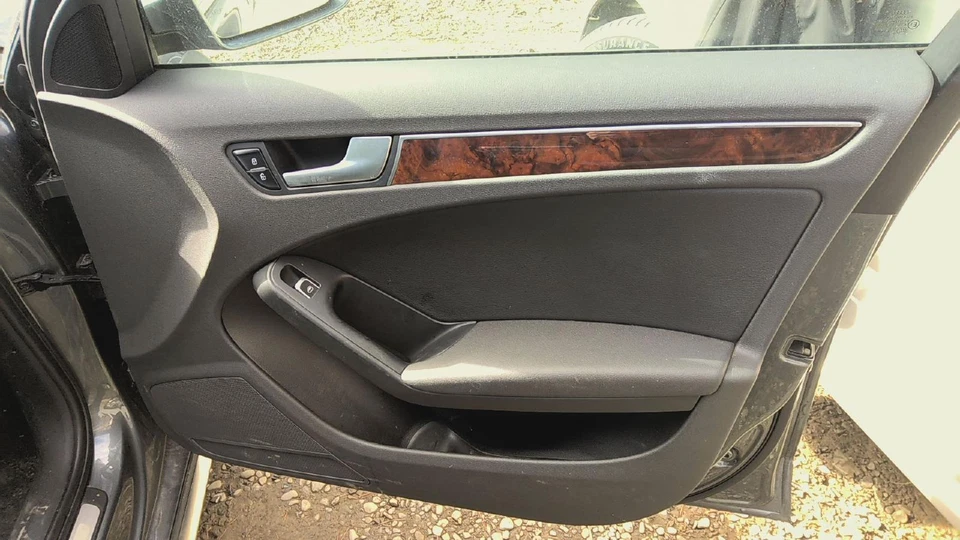 13 AUDI ALLROAD QUATTRO Right passenger sideblack Int=fz Front Door Trim Panel - Image 1 of 1