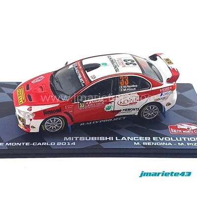 Mitsubishi Lancer Evo IX #34 M. Cinotto - P. Cinotto MonteCarlo 2010 1:43 - Immagine 1 di 4