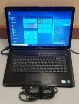 Dell INSPIRON 1545 15.6" Pentium DUAL-CORE 2.10GHz 4GB RAM 250GB HDD WIFI WIN 10 - Image 1 of 4