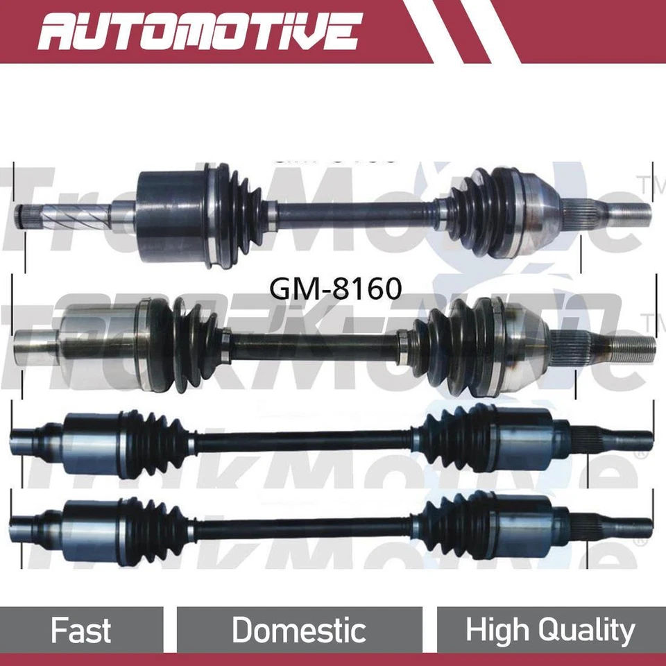 Front Rear CV Axle Joint Shaft Assembly For 2002 2003 2004 2005 Buick Rendezvous - Image 1 of 4