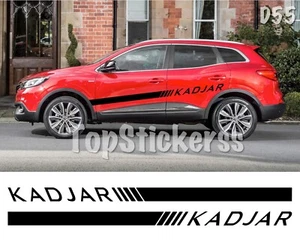 adesivi RENAULT KADJAR strisce laterali ADESIVO fiancate fasce tuning auto PRO - Foto 1 di 2