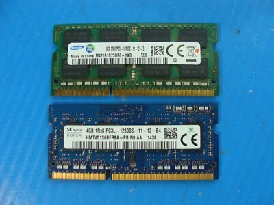 Asus GL551JK SK hynix+Samsung 12GB (4GB+8GB) Memory RAM SO-DIMM M471B1G73DB0-YK0 - Image 1 of 2