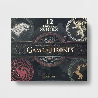 Game of Thrones 12 Days Of Socks Women's Collectible Advent Calendar - Image 1 of 2