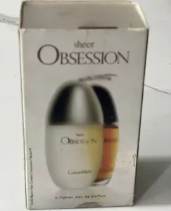 Calvin Klein Sheer Obsession Eau De Parfum Spray 1.7 fl. oz for women Very Rare. - Picture 1 of 1