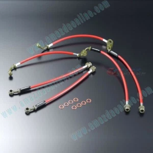 AutoExe Stainless mesh Brake Line fit Brembo Caliper 2016-2025 Miata MX-5 ND NE - Picture 1 of 2