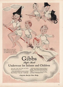 1954 Gibbs: Underwear for Infants and Children Vintage Print Ad - Picture 1 of 1
