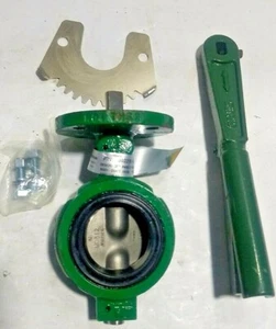 Demco Cameron J022187-1122311 Butterfly Valve 2" NE-D 200 PSI Stem:316SS - Picture 1 of 5