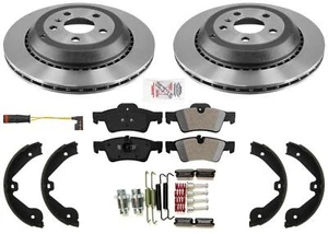 For Mercedes Benz GL320 350 2007-2012 Rr OE Style Carbon Disc Brake Rotors Pads - Picture 1 of 14