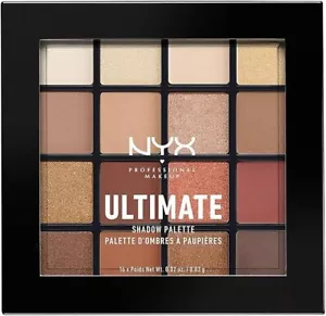 NYX Professional Makeup Ultimate Eye Shadow 16 Vibrant True-To-Pan, Warm Neutral - Picture 1 of 4