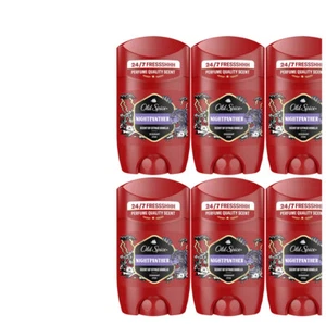 6x50ml Old Spice Deo Stick Nightpanther 0% Alu Toller 24H Vanille-Zitrus Duft - Bild 1 von 1