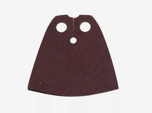 NEW, LEGO Star Wars - Dark Brown Jedi LOTR Minifigure Cape, Starched Fabric - Picture 1 of 3